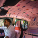 Pranita Kocharekar’s delightful pink confection is a tribute to the diversity of Mumbai’s population. “Everyone from a businessman to a vegetable vendor is busy living their dream, everything happens in fast forward here,” she explained.